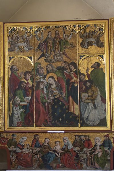 Tryptyk Zaśnięcia Matki Boskiej Fot. Andrzej Bednarz